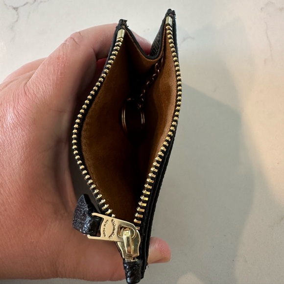 Black Coach Card Case - Picture 3 of 3